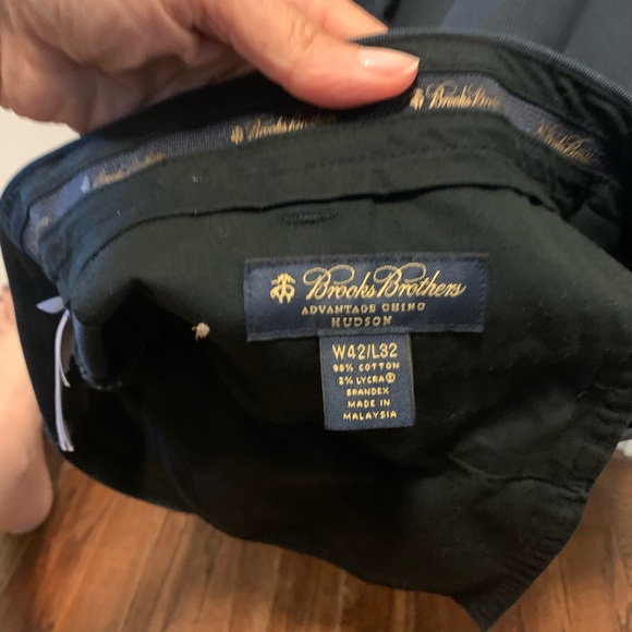 Brooks Brothers Hudson Fit Stretch Advantage Chino® Pants - Picture 4 of 6